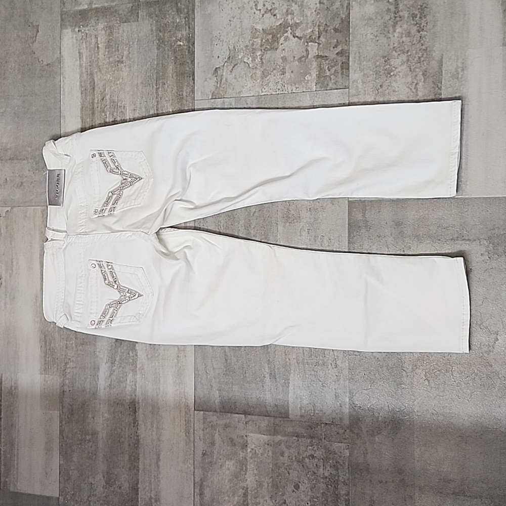 Wm Vigoss Chelse white capri size 3/4